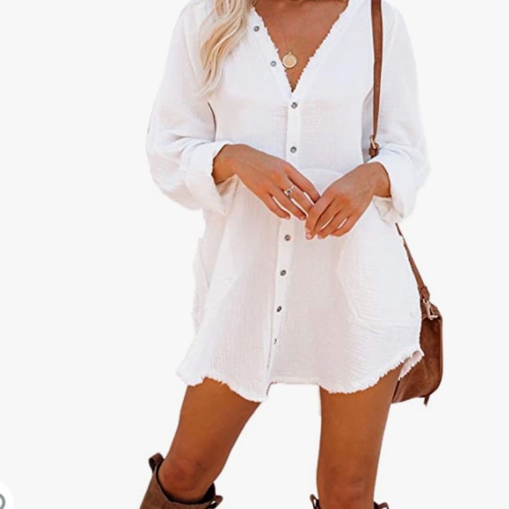 Brand new beach clever up/tunic/never worn